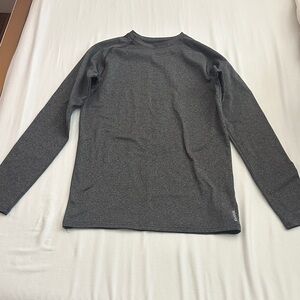 Reebok Charcoal Long Sleeve Tee